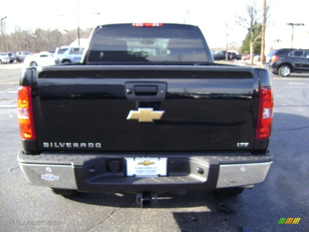 2013 Silverado 1500 LTZ Extended Cab 4x4 - Black / Ebony photo #5