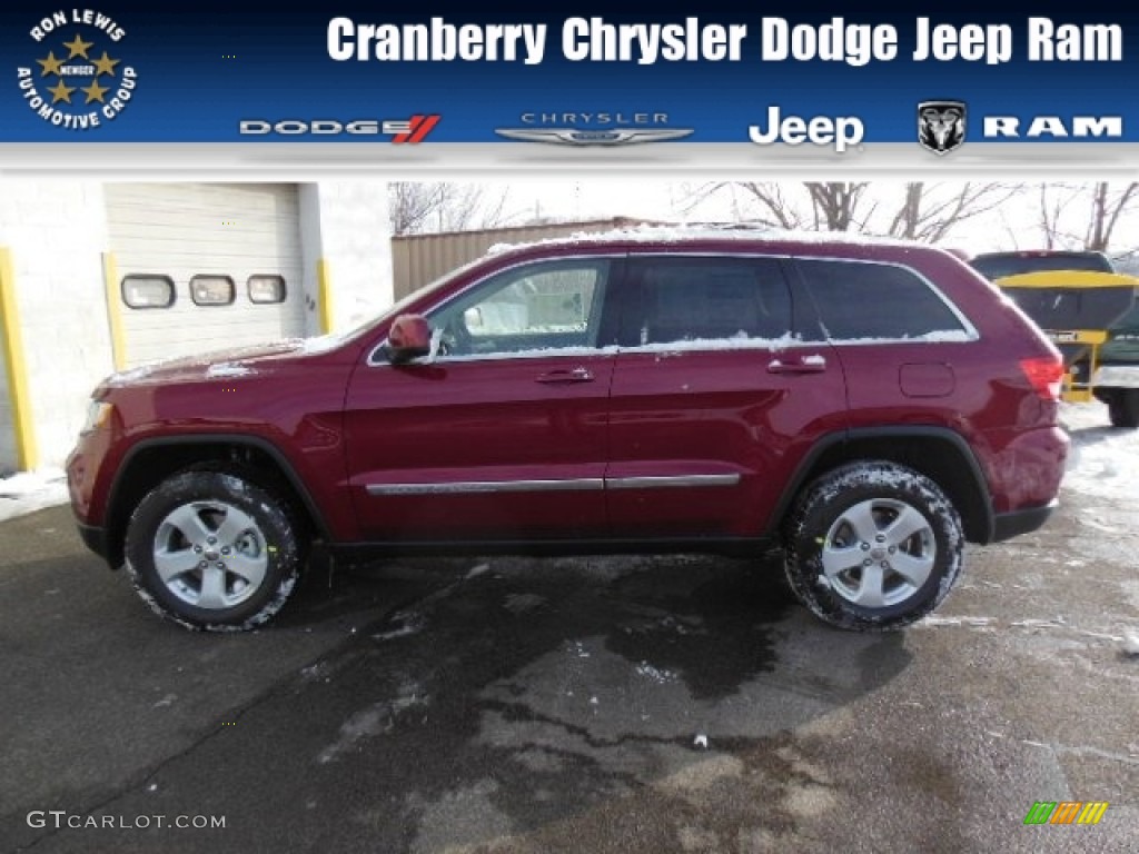 2013 Grand Cherokee Laredo X Package 4x4 - Deep Cherry Red Crystal Pearl / Dark Graystone/Medium Graystone photo #1