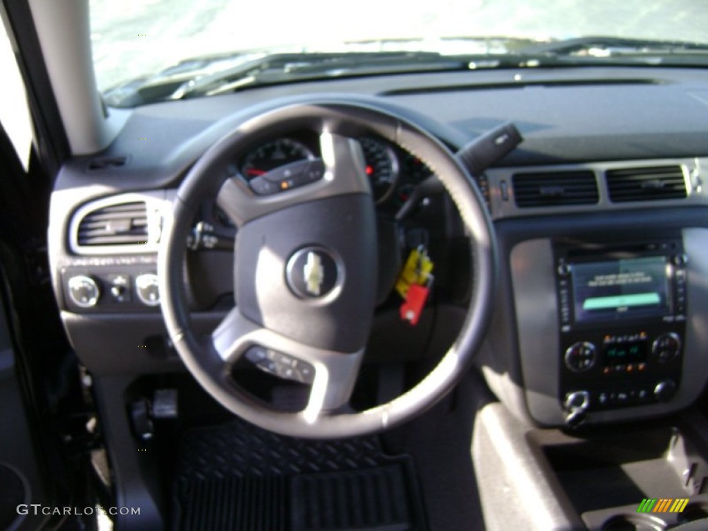 2013 Silverado 1500 LTZ Extended Cab 4x4 - Black / Ebony photo #13