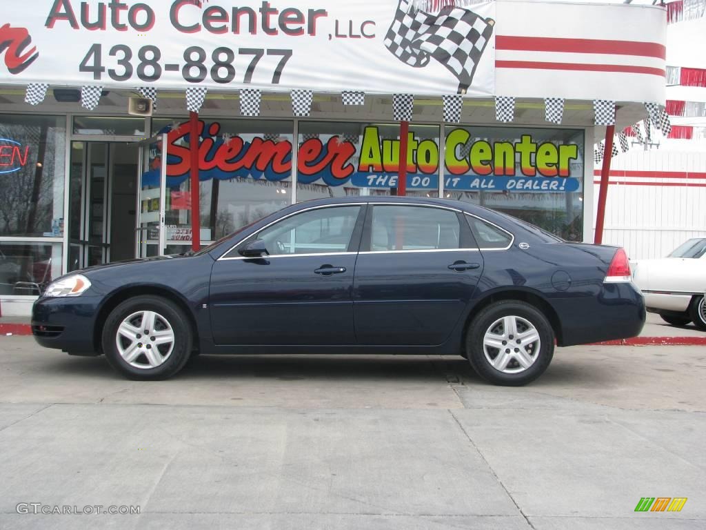 2007 Impala LS - Imperial Blue Metallic / Gray photo #1