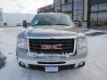 2008 Steel Gray Metallic GMC Sierra 2500HD SLT Crew Cab 4x4  photo #2