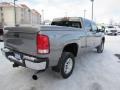 2008 Steel Gray Metallic GMC Sierra 2500HD SLT Crew Cab 4x4  photo #7