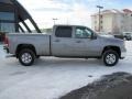 2008 Steel Gray Metallic GMC Sierra 2500HD SLT Crew Cab 4x4  photo #8