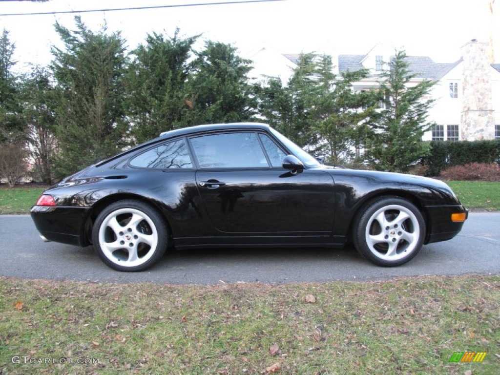 Black 1997 Porsche 911 Carrera Coupe Exterior Photo #75260385