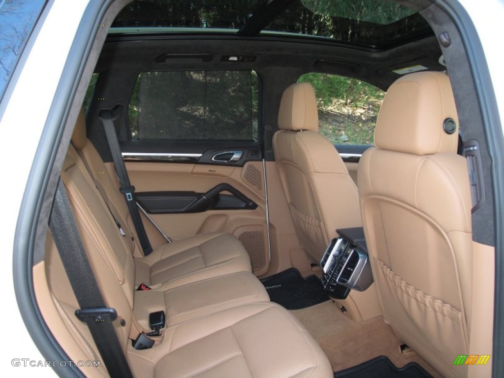 2013 Porsche Cayenne Turbo Rear Seat Photo #75260891