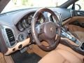 Natural Espresso/Cognac Steering Wheel Photo for 2013 Porsche Cayenne #75261003
