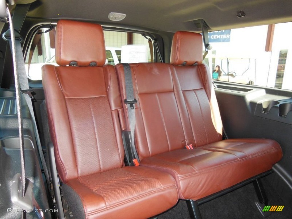 2011 Ford Expedition EL King Ranch Rear Seat Photo #75261507