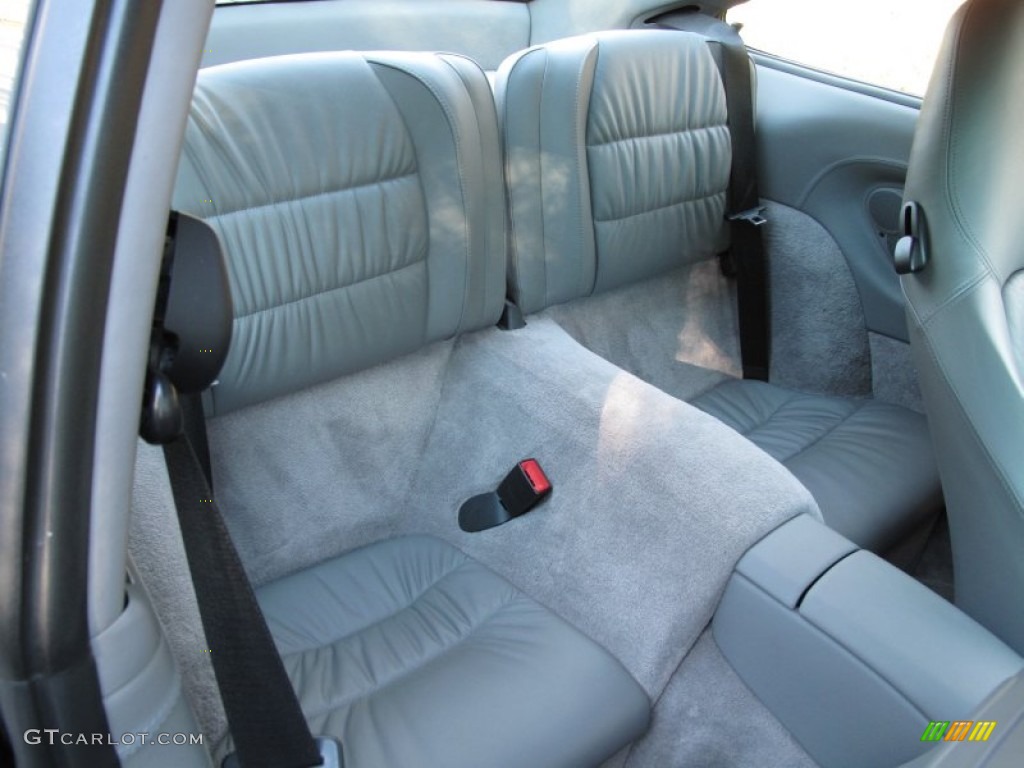 Graphite Grey Interior 2001 Porsche 911 Turbo Coupe Photo #75261543