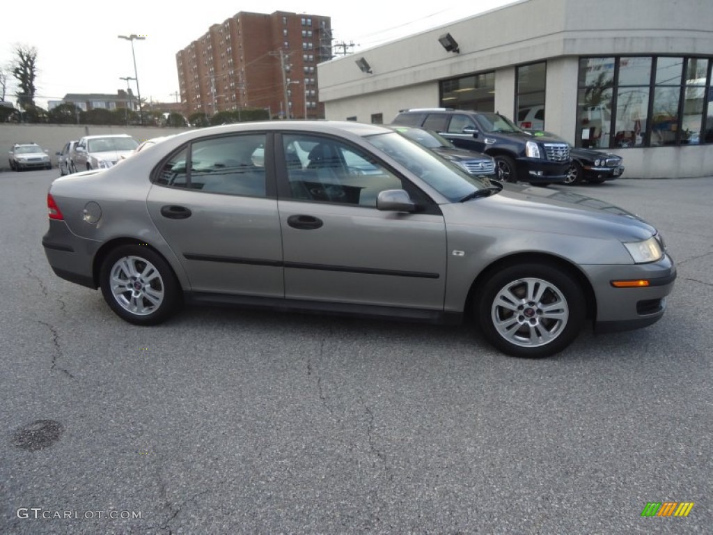 Smoke Beige Metallic 2005 Saab 9-3 Linear Sport Sedan Exterior Photo #75261658