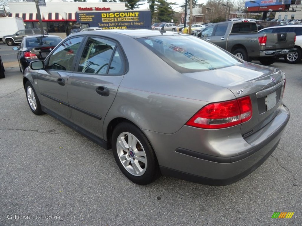 2005 9-3 Linear Sport Sedan - Smoke Beige Metallic / Slate Gray photo #8