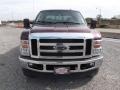 2009 Royal Red Metallic Ford F250 Super Duty Lariat Crew Cab 4x4  photo #2