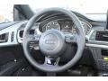 Black 2013 Audi A7 3.0T quattro Prestige Steering Wheel