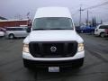 2012 Blizzard White Nissan NV 2500 HD S High Roof  photo #2
