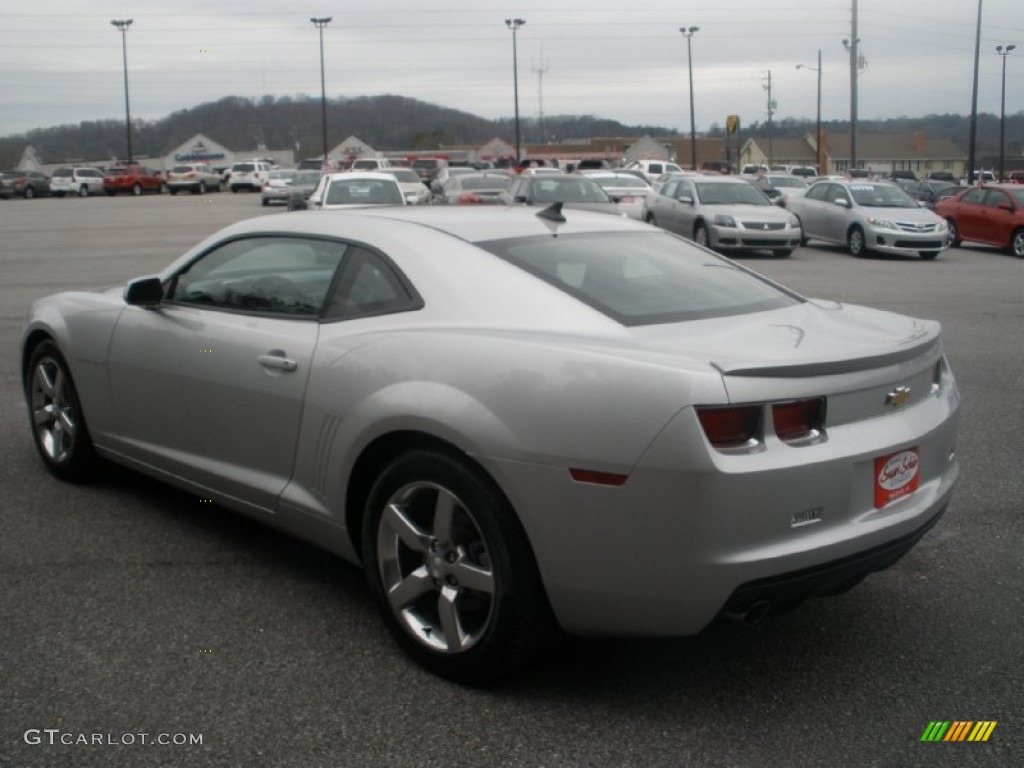 2012 Camaro LT Coupe - Silver Ice Metallic / Black photo #11