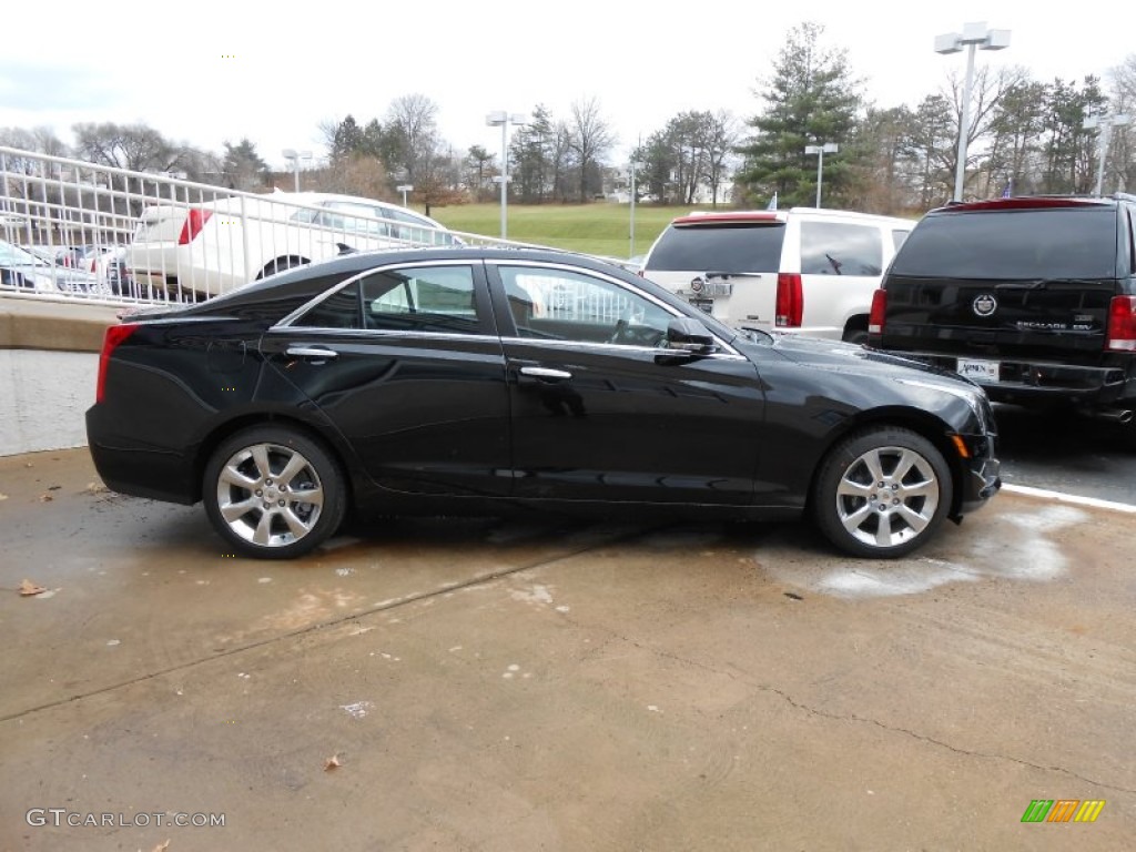 Black Raven 2013 Cadillac ATS 2.0L Turbo Luxury Exterior Photo #75264030