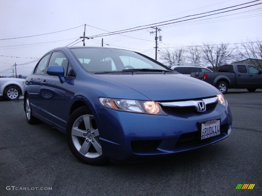 Atomic Blue Metallic Honda Civic