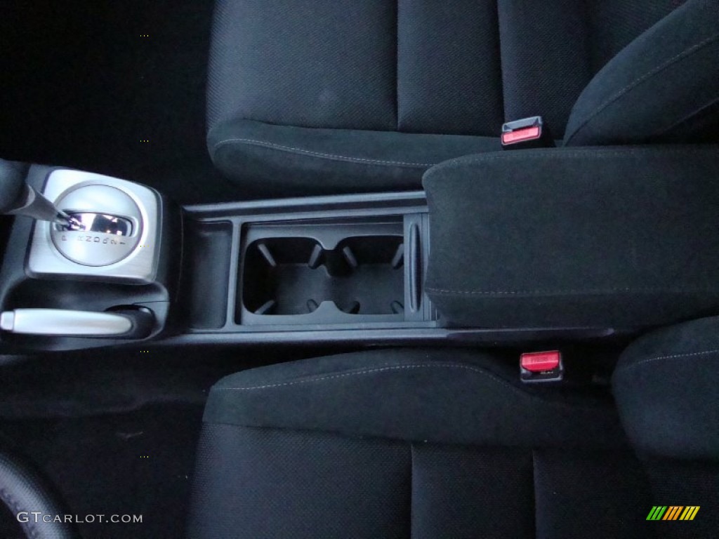 2011 Civic LX-S Sedan - Atomic Blue Metallic / Black photo #17