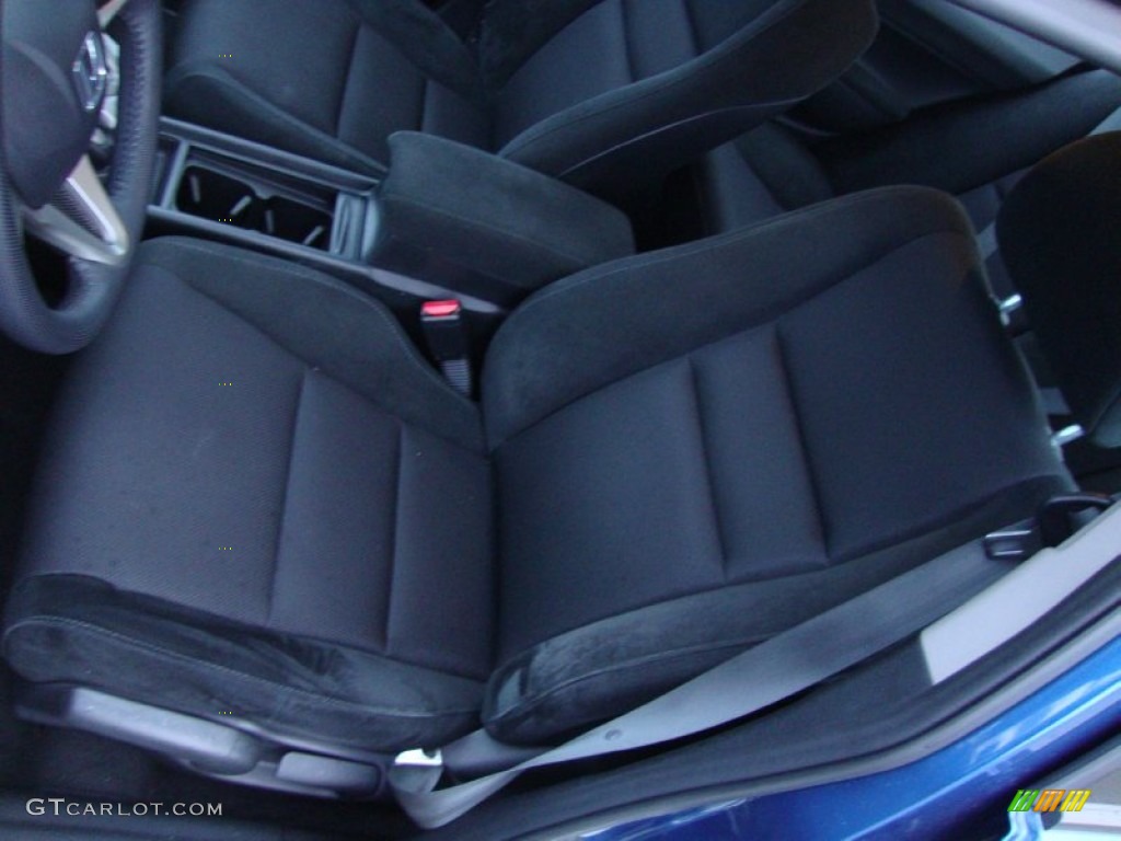 2011 Civic LX-S Sedan - Atomic Blue Metallic / Black photo #18