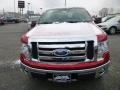 2011 Red Candy Metallic Ford F150 XLT SuperCab 4x4  photo #2