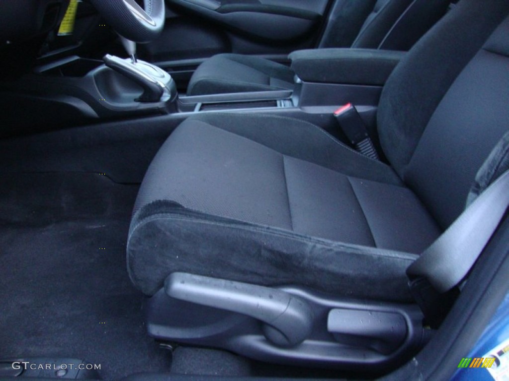 2011 Civic LX-S Sedan - Atomic Blue Metallic / Black photo #19