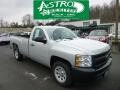 Sheer Silver Metallic 2010 Chevrolet Silverado 1500 Regular Cab