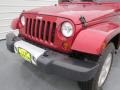 2012 Deep Cherry Red Crystal Pearl Jeep Wrangler Sahara 4x4  photo #9