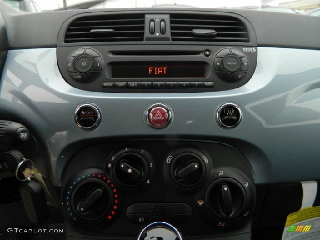 2013 Fiat 500 Sport Controls Photo #75265929