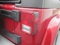 2012 Deep Cherry Red Crystal Pearl Jeep Wrangler Sahara 4x4  photo #16