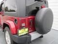 2012 Deep Cherry Red Crystal Pearl Jeep Wrangler Sahara 4x4  photo #17