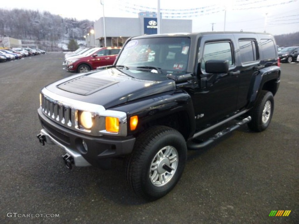 Black 2006 Hummer H3 Standard H3 Model Exterior Photo #75265990