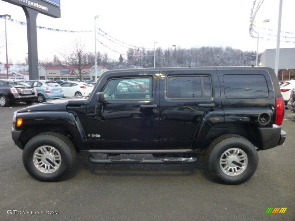 Black 2006 Hummer H3 Standard H3 Model Exterior Photo #75266007