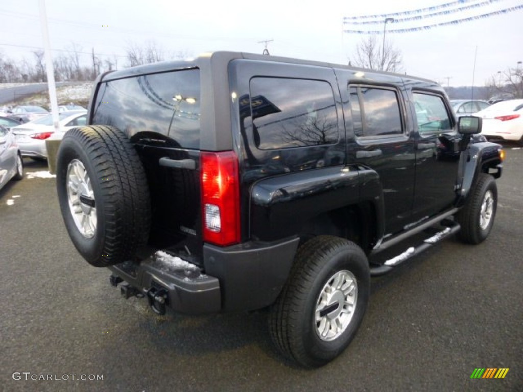 Black 2006 Hummer H3 Standard H3 Model Exterior Photo #75266067