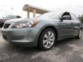 2008 Mystic Green Metallic Honda Accord EX-L Sedan  photo #1