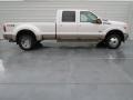 White Platinum Metallic Tri-Coat - F350 Super Duty King Ranch Crew Cab 4x4 Dually Photo No. 2