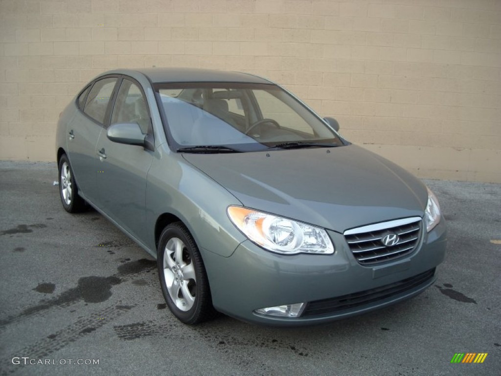 Natural Khaki 2009 Hyundai Elantra GLS Sedan Exterior Photo #75266550