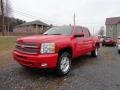 2013 Victory Red Chevrolet Silverado 1500 LT Crew Cab 4x4  photo #2