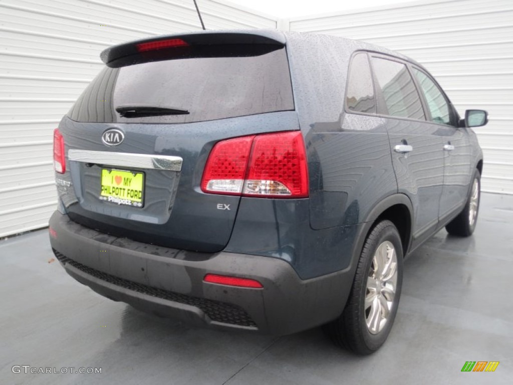 2011 Sorento EX - Titanium Silver / Black photo #3