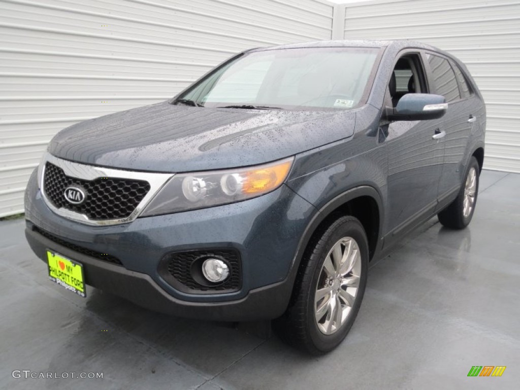 2011 Sorento EX - Titanium Silver / Black photo #6