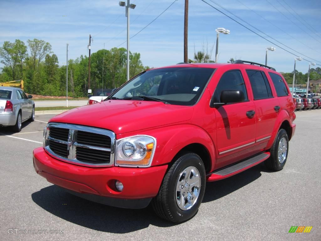 Flame Red Dodge Durango