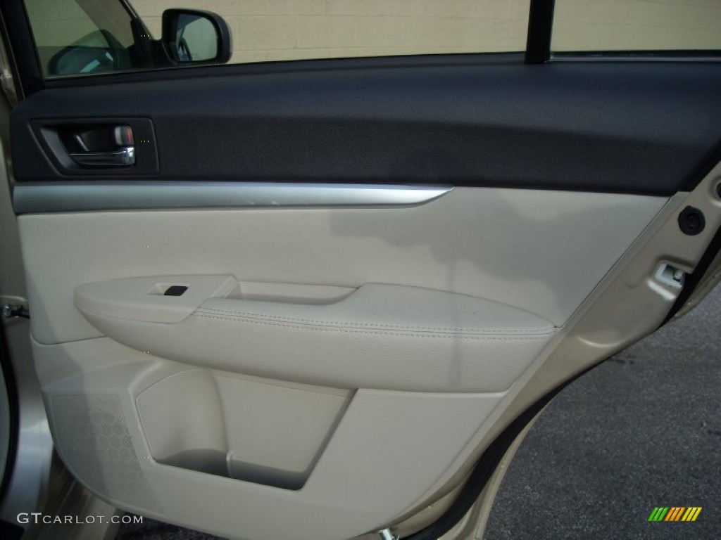 2010 Legacy 2.5i Premium Sedan - Harvest Gold Metallic / Warm Ivory photo #38