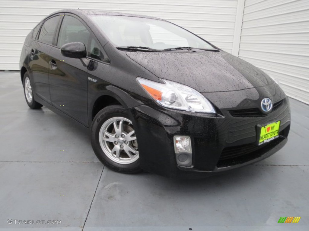 2010 Prius Hybrid II - Black / Misty Gray photo #1