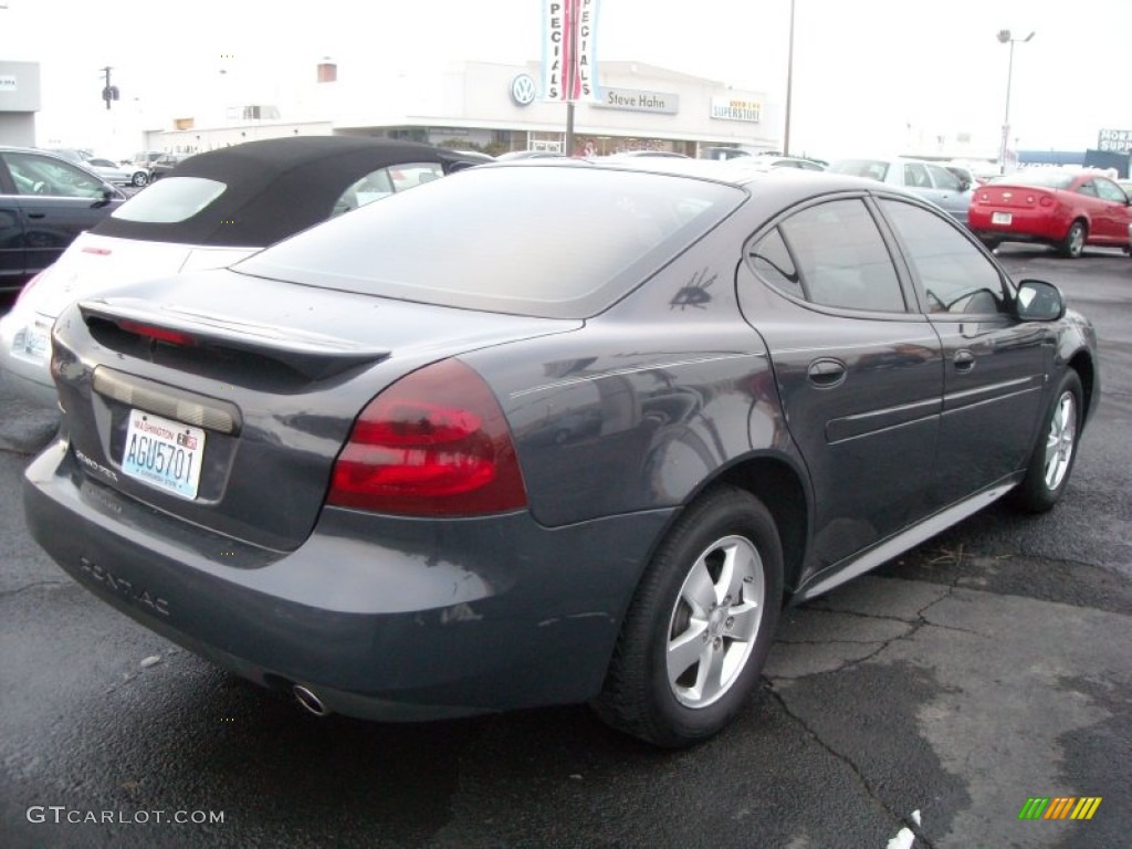 2008 Grand Prix Sedan - Dark Slate Metallic / Ebony photo #15
