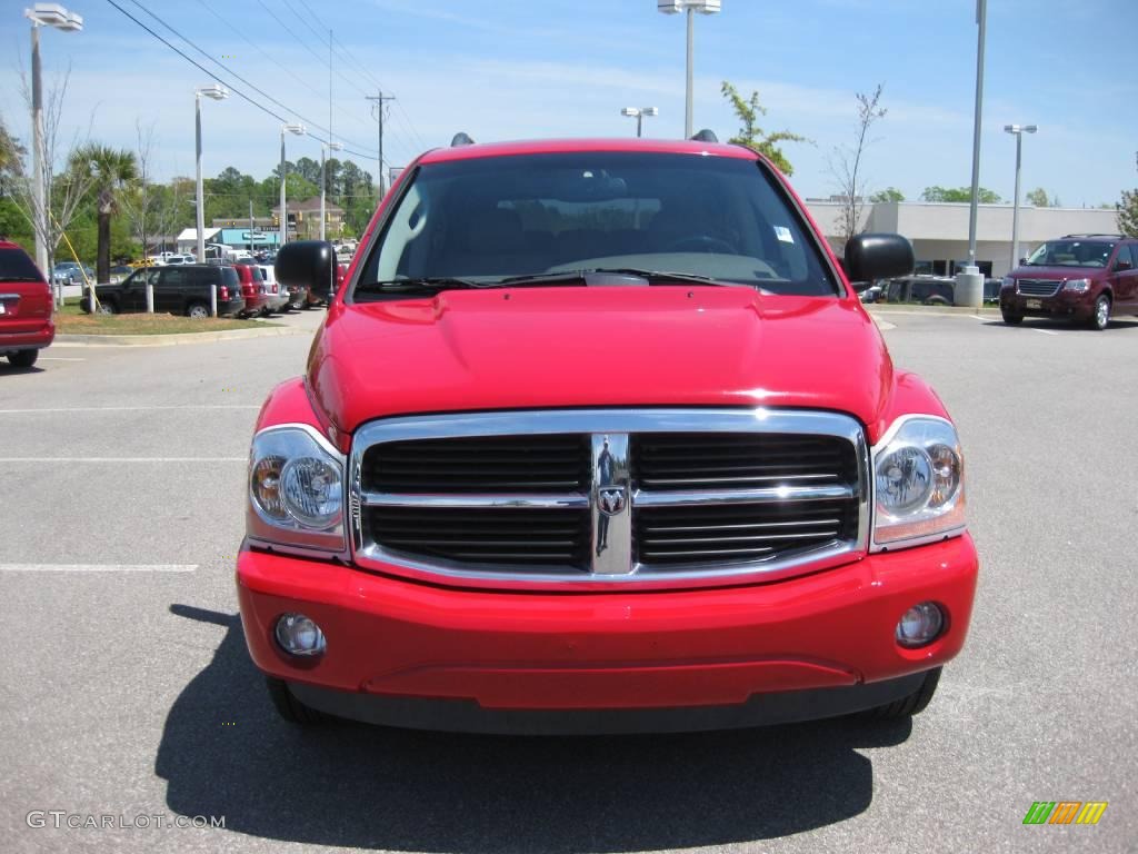 2005 Durango Limited - Flame Red / Khaki photo #11