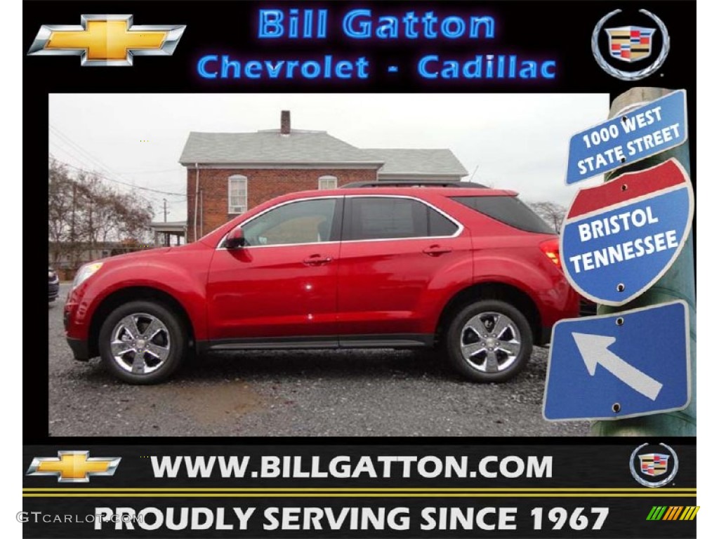 2013 Equinox LT - Crystal Red Tintcoat / Jet Black photo #1