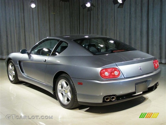 2001 Ferrari 456MGTA, Silver / Blue, Back Left 2001 Ferrari 456M GTA Parts