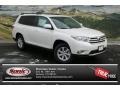 2013 Blizzard White Pearl Toyota Highlander V6 4WD  photo #1