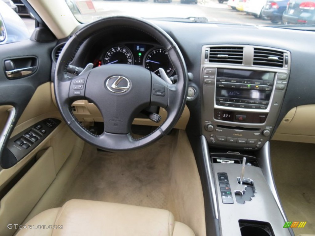 2006 Lexus IS 350 Cashmere Beige Dashboard Photo #75269364