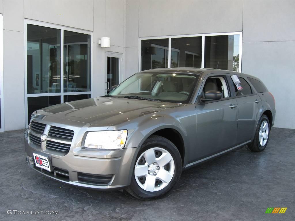 Dark Titanium Metallic Dodge Magnum