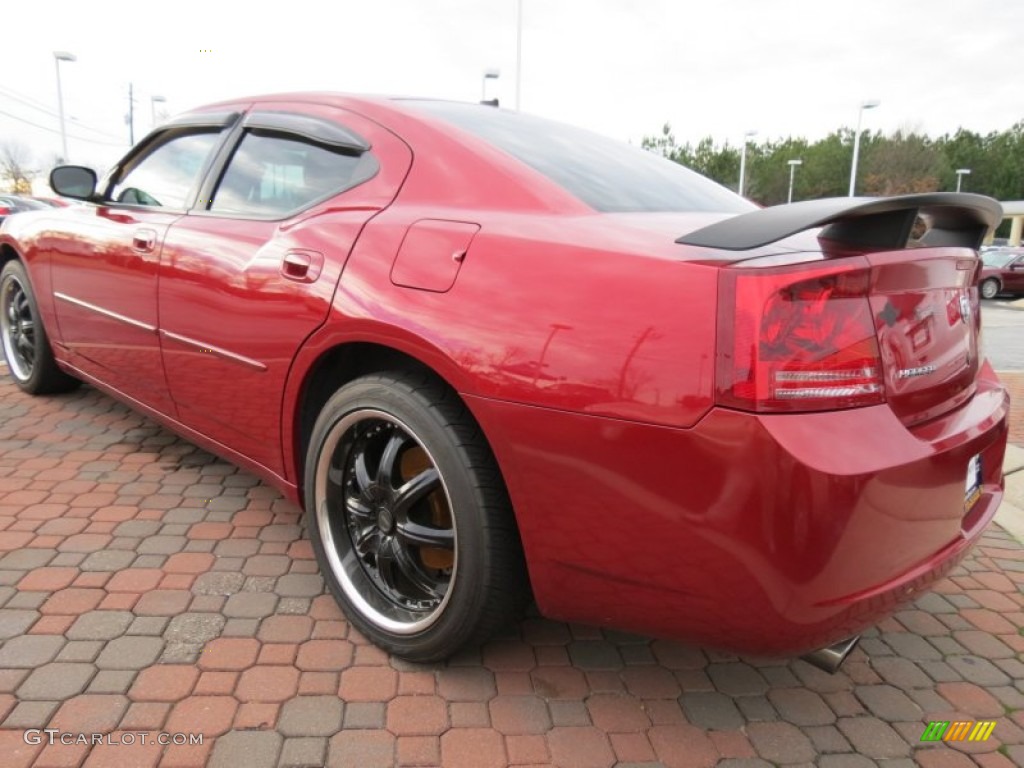 Inferno Red Crystal Pearl 2008 Dodge Charger SE Exterior Photo #75269464