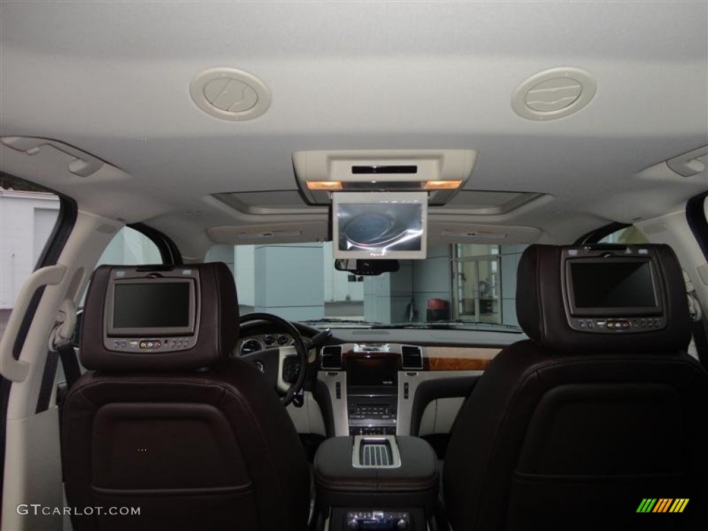 2013 Escalade Platinum AWD - White Diamond Tricoat / Cocoa/Light Linen photo #6